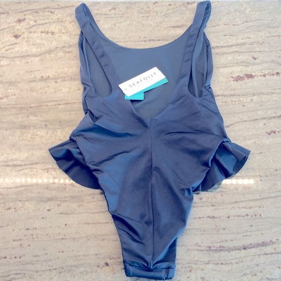 Seafolly Australia Shine One Retro Tank Maillot 4 - Picture 4 of 5